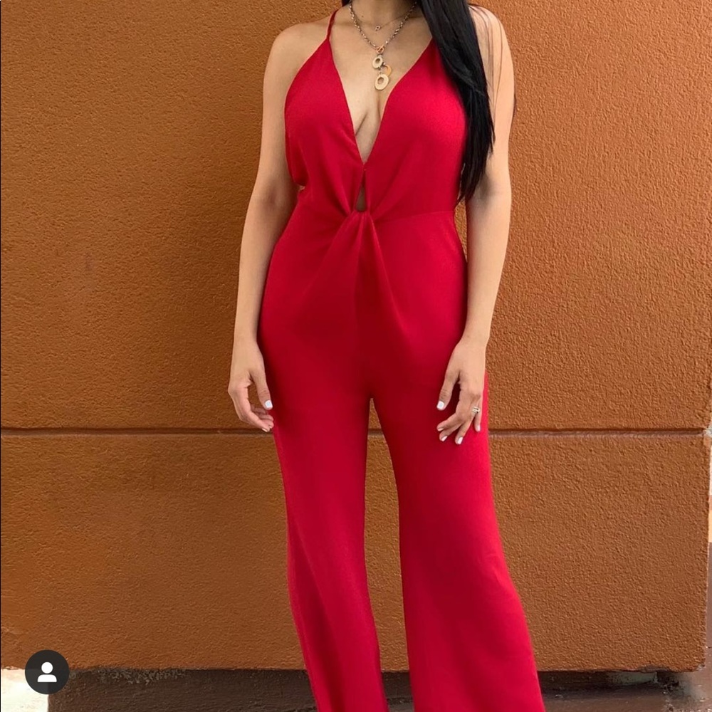 F21 | Plunging stunner jumpsuit